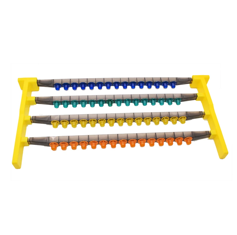 Сделано в Китае 1 Набор пластиковый вывод маток рама комплект с JZBZ сотовый Бар Сотовый держатель пчеловодства