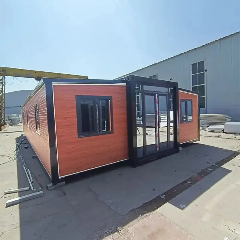 tiny modular 3 bedroom foldable steel structure prefab ready to living container houses with steel structure