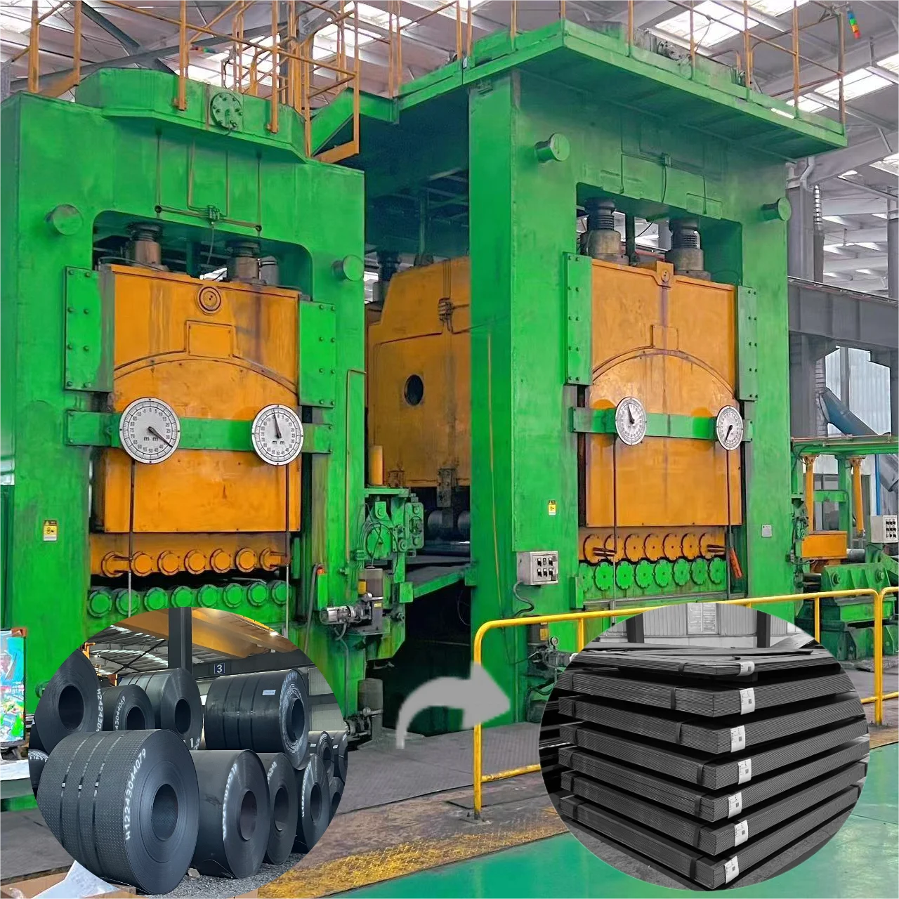 Automatic Steel Coil Double Head Uncoiler levelling Metal Sheet Cutter Straightening Flat Shearing Machine Cut To Length Line