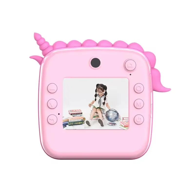 2.4inch HD Display Dual Cameras Instant Shooting and Printing Children Camera  24Million Pixels A20 Photo Printing Video Camera