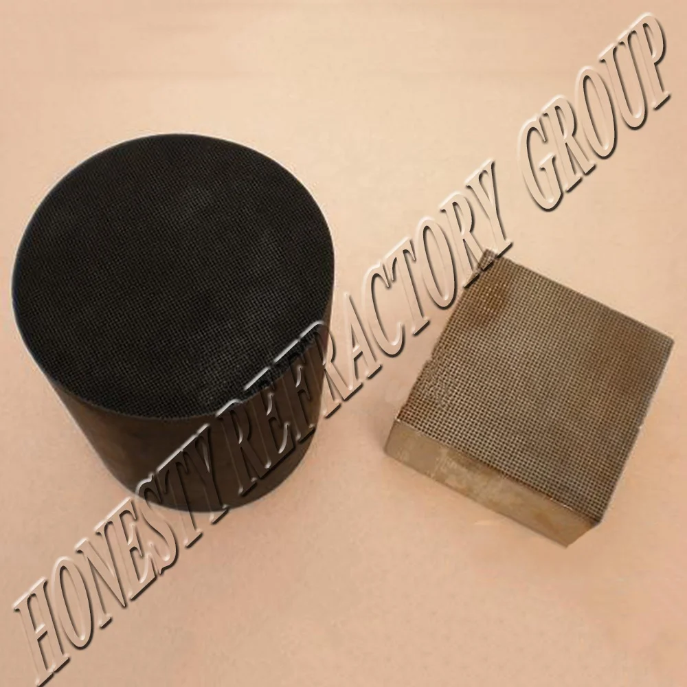Custom Heater for gas burner Alumina infrared honeycomb ceramic piece