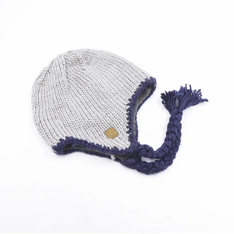 Accept customization Sewing Label Big Head Circumference Leifeng Hat Warm Chapeau