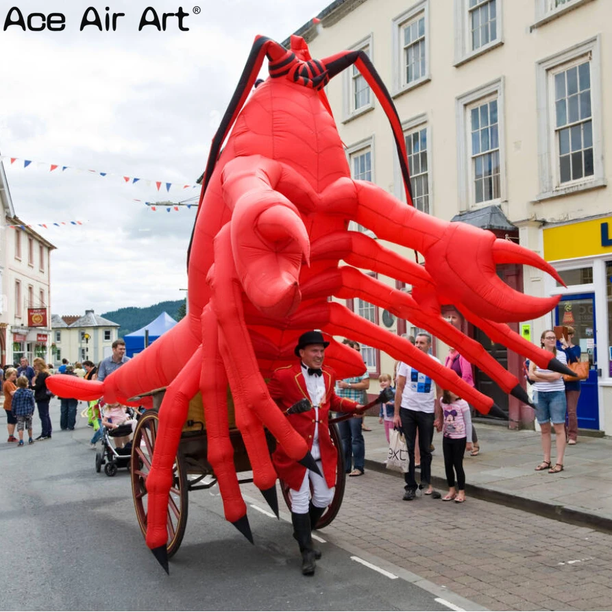 Inflatable lobster Customized inflatable lobster Hot-selling inflatable red lobster