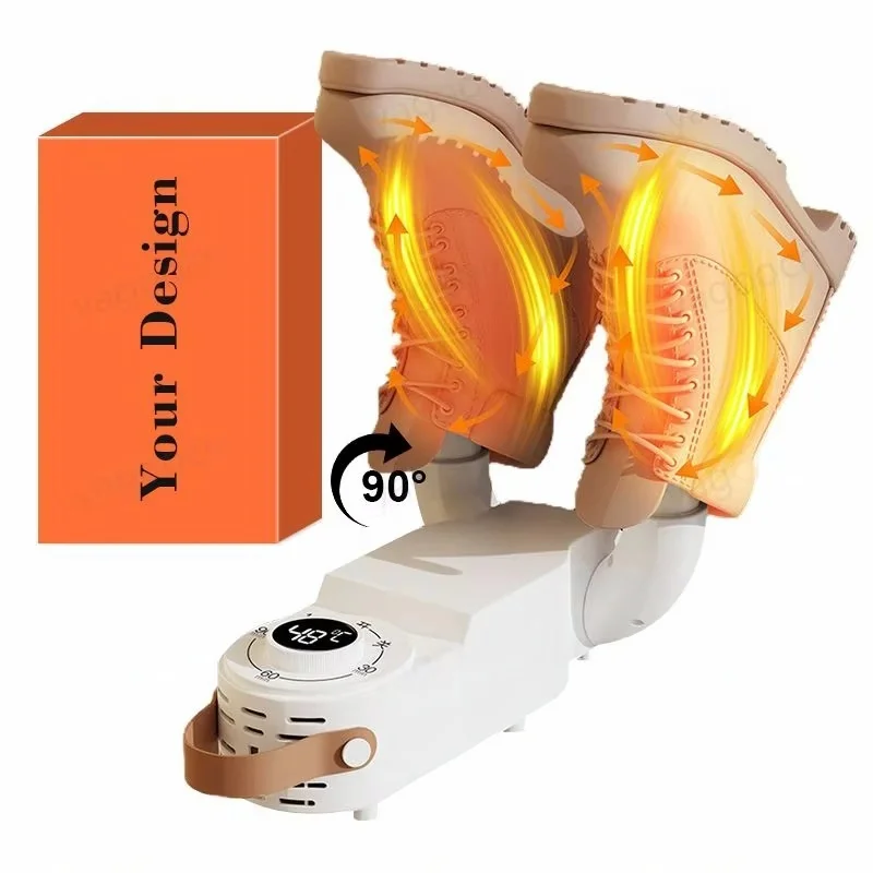 Electric Shoes Dryer Heater Deodorizer Dehumidifier Shoe Drying Machine Portable Foldable Smart Electric Shoe Drying Foot Warmer
