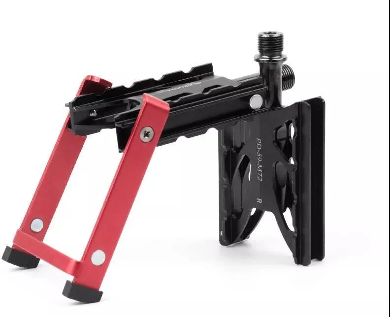 Осевой подшипник из сплава, велосипедная Складная велосипедная стоячая педаль, велосипедная педаль с подставкой