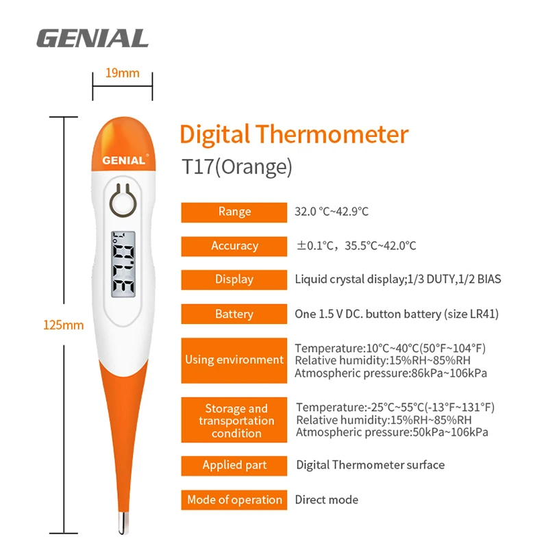 wholesale digital forehead thermometer infrared temperature guns type non contact thermometer babi