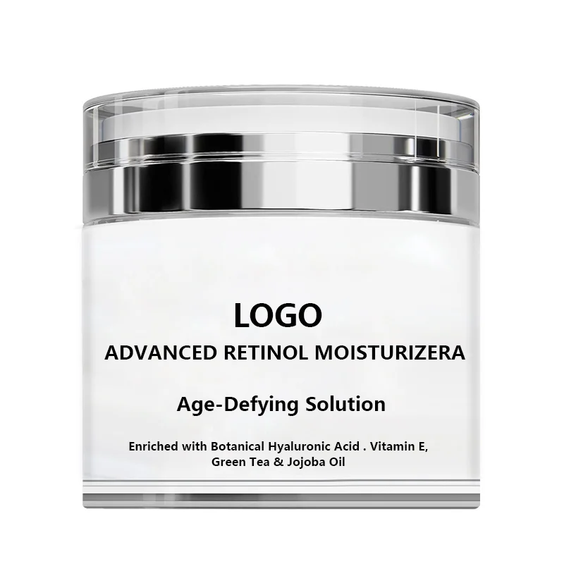 OEM Vitamin E Retinol Facial Cream Soin De Visage Whitening Brightening Moisturizing Lighten Spots Hyaluronic Acid Moisturizer