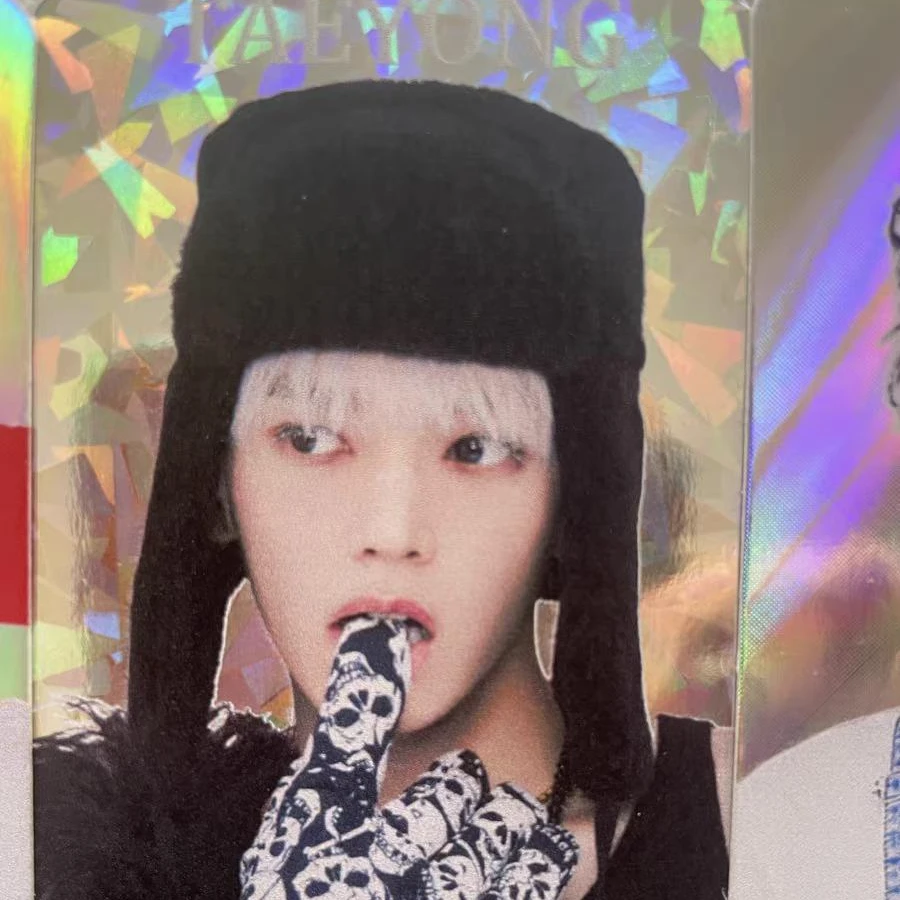Бумажная матовая Фотокарта Kpop лазерный
