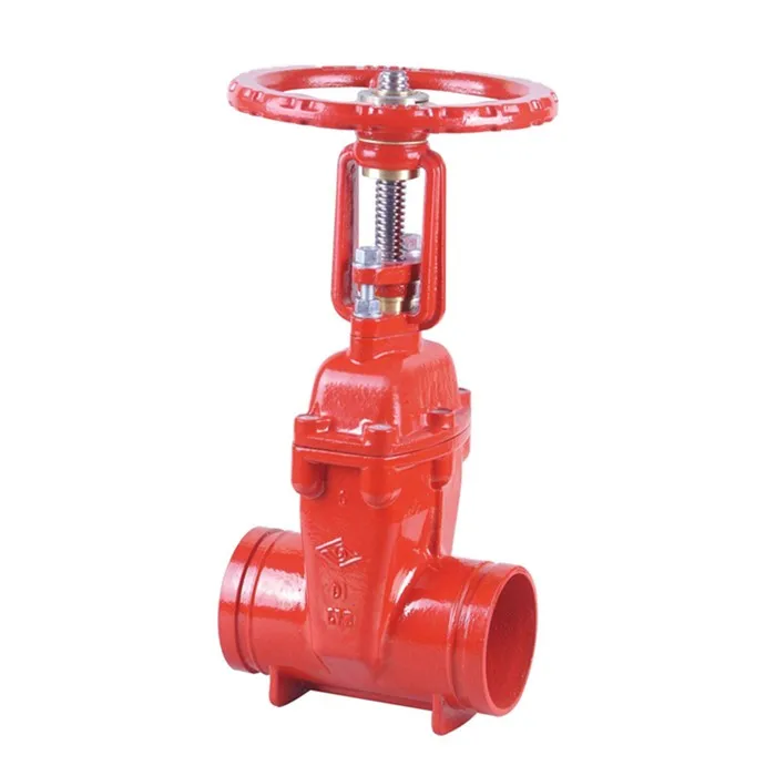 Grooved Resilient OS&Y Gate Valve