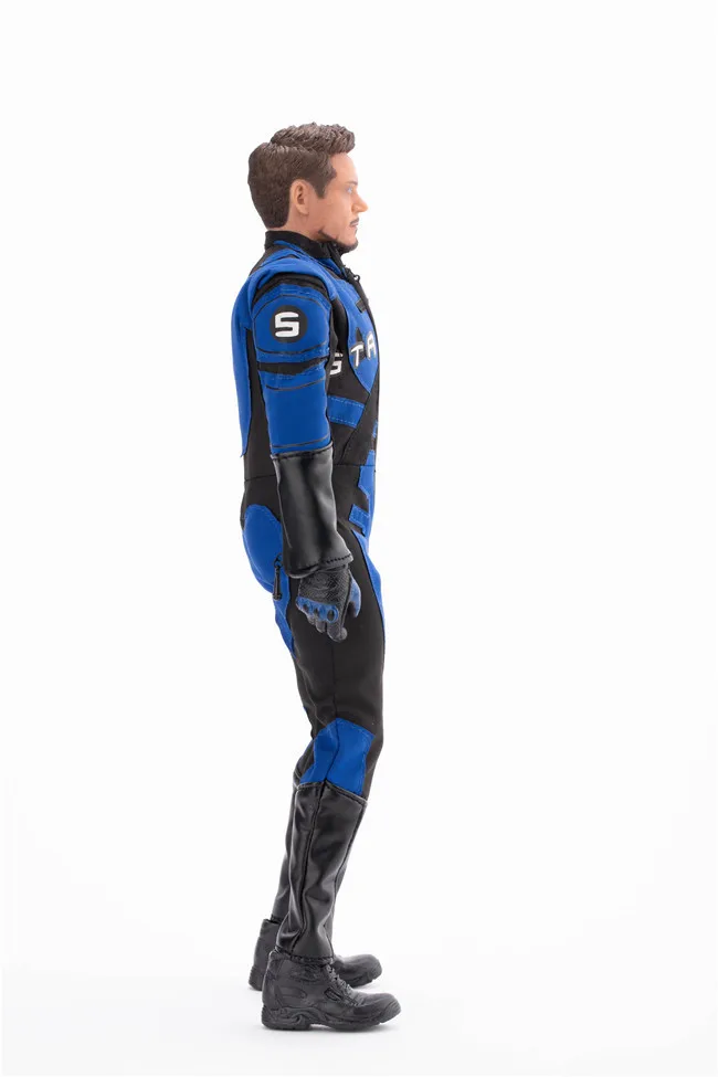 Iron-Man pvc Action Figure HC Racing Suit Tony Stark Movable Model Iron-man  Toy Doll Kids Gift with Box 33CM hot