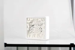 Paper Cut Light Box 3D Shadow Box Frame Wall Art Led Night Light Shadow Box paper carving light