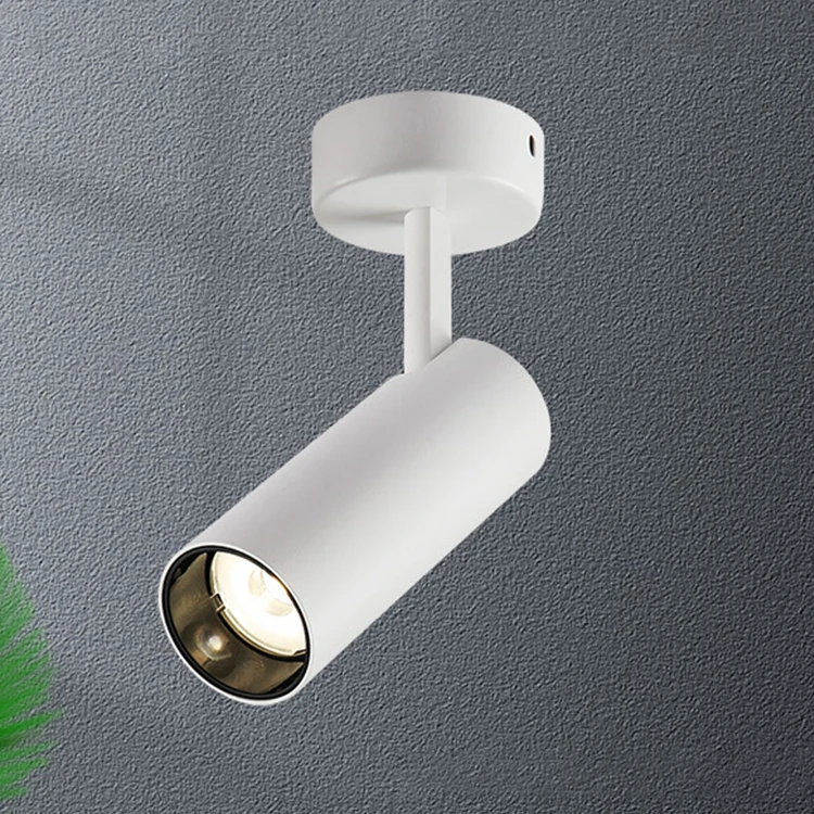 355 degree angle adjustable  deep led borderless  track spotlight 24  degree  LED Cob light