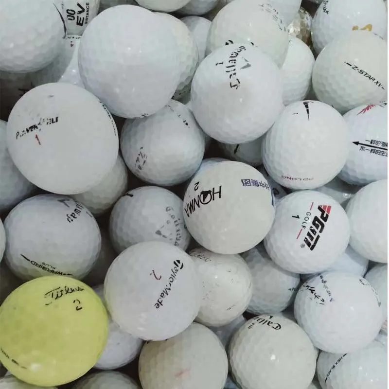 Different Grade Promotion Second Hand Brand Golf Practice Training Balls Recycled Used Golf Balls