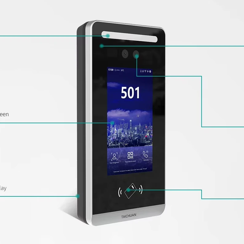 4.3 Inch Face Recognition Villa Apartment RFID Intercom Video Door Phone