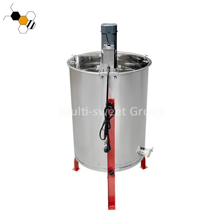 Certificate 4 frames electric honey centrifuge extractor honey