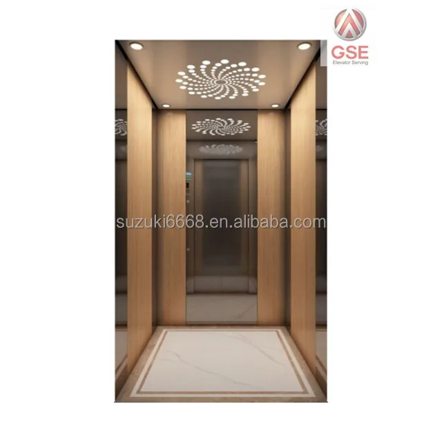 GD Suzuki Long service life Customized Size 3-5 person 400kg Villa Home elevator Residential  Elevator For Small Apartments