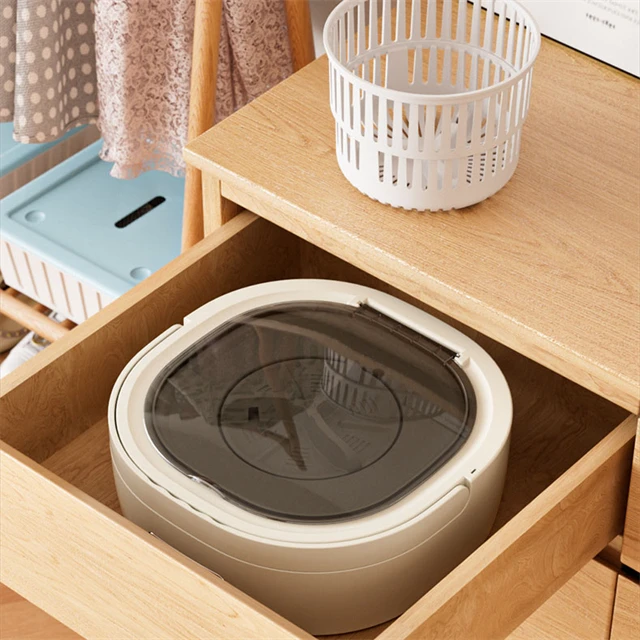 Automatic 12L Portable Self-Service Mini Washing Machine Semi-Automatic Portable Washing Machine with Electric Power Source