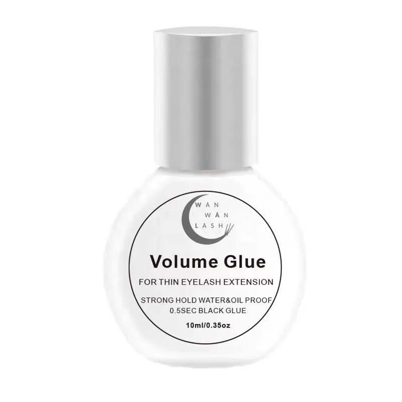 wholesale custom logo design packaging vegan 1 sec eye lash glue extension bonding glue pen bottle