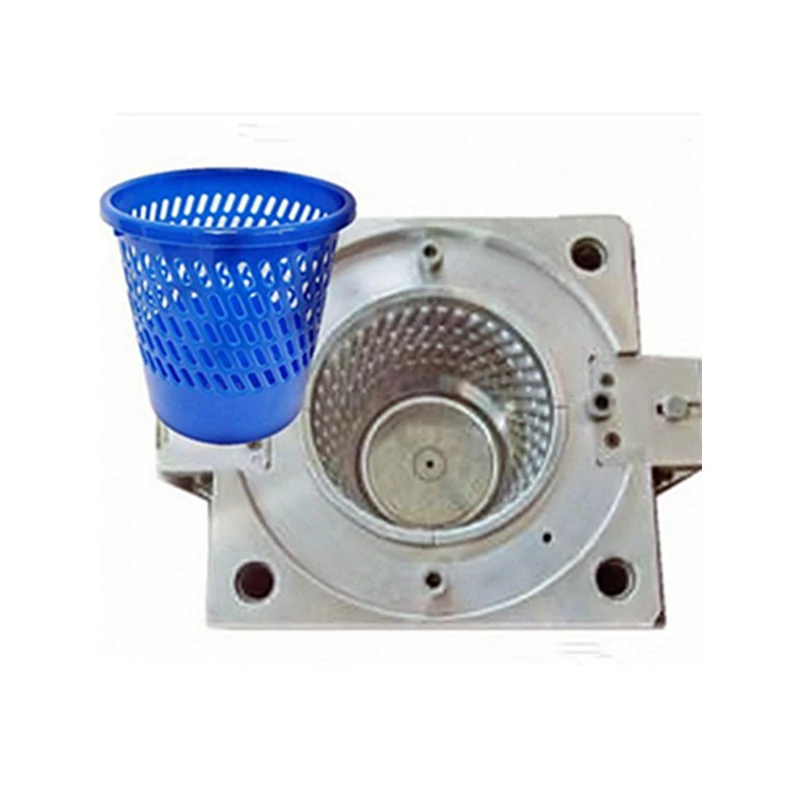 Colorful Plastic Office Home Waste Paper Basket Garbage Basket Injection Plastic Factory Mold