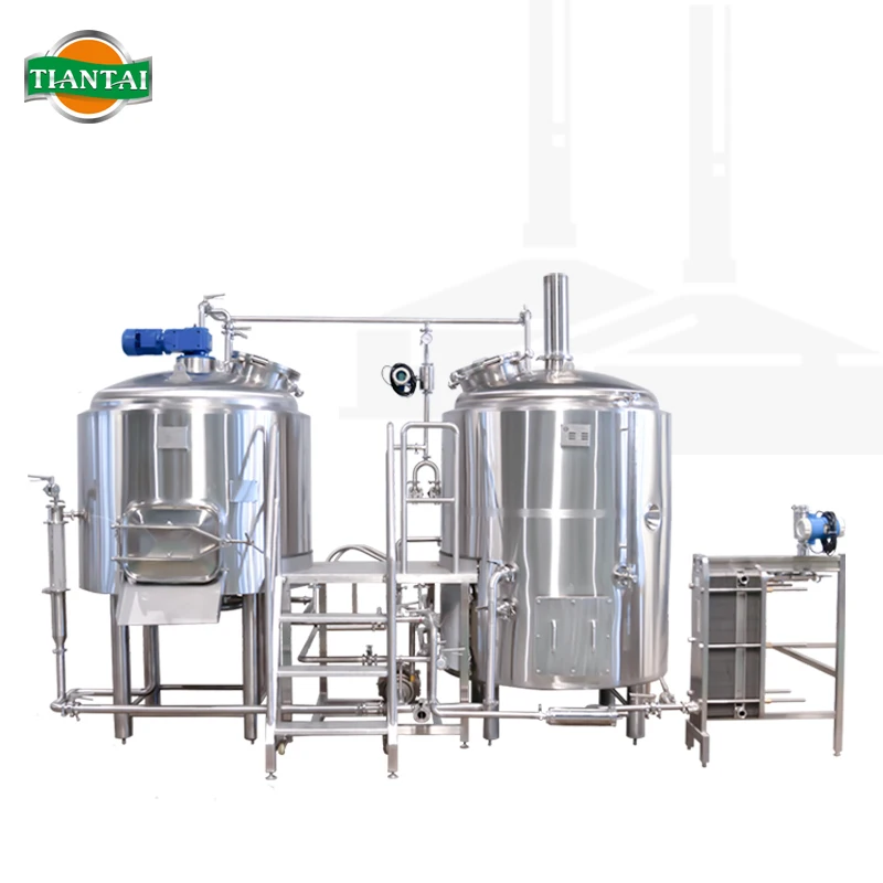 multiple size 100L 200L 300L 500L craft beer brewing equipment dimple jacketed fermenters CIP for brewpub restaurant nanobrewery