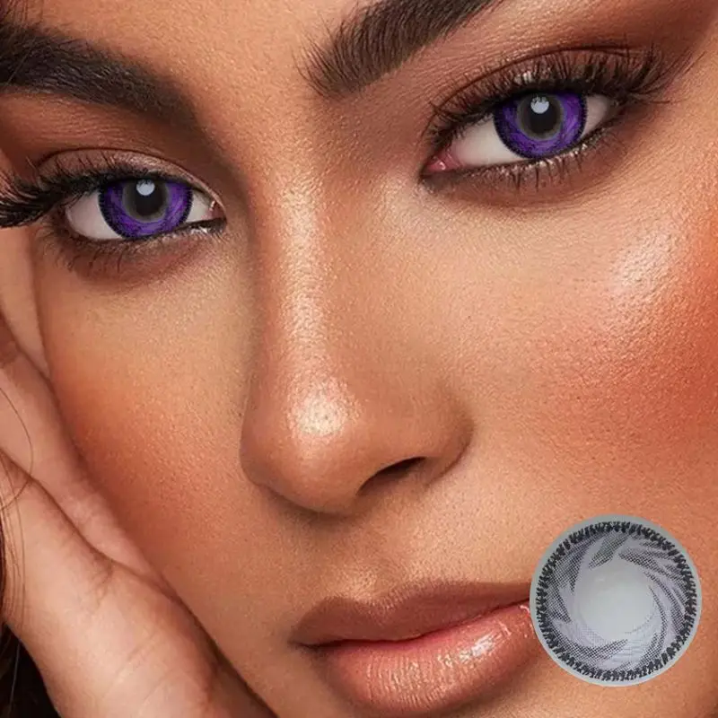 Wholesale phantom  Hot Selling Fashion Style Colored Eye Lenses 1 Year Natural Colored Contacts Soft Colored Contact Lenses