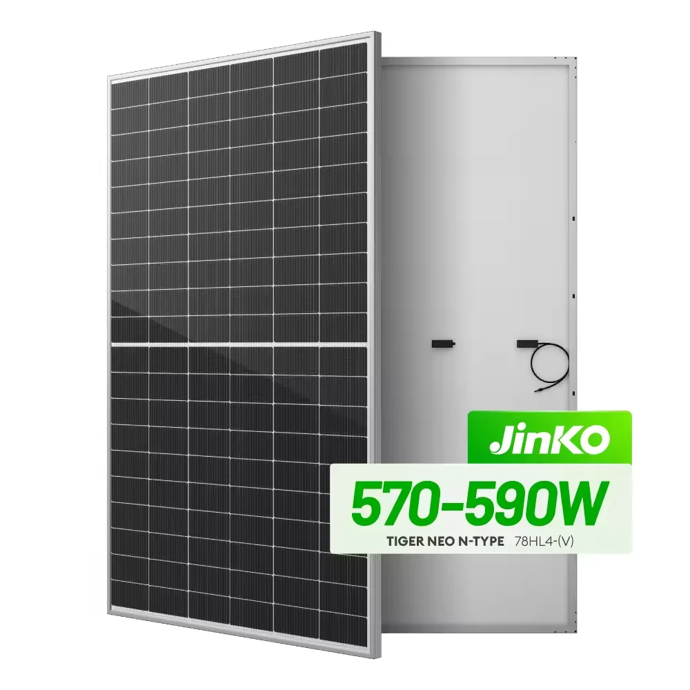 Солнечная панель Jinko MBB 560 Вт 565 570 575 580 Энергетическая энергия Pv Панель