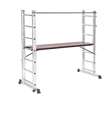 Wholesale New Design Telescopic Scaffold Ladder With Integral Platform Stabolisers