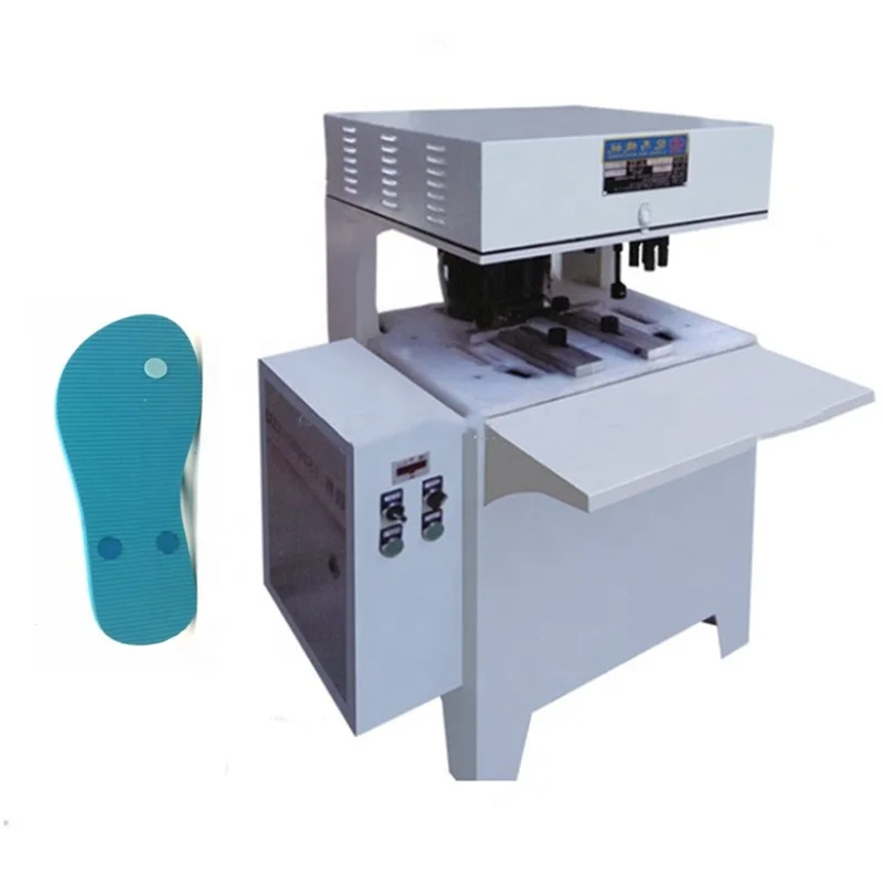 EVA Foam Sandal Slipper Sole Punching Drilling Machine Flip Flop Slipper Shoe Making Machine