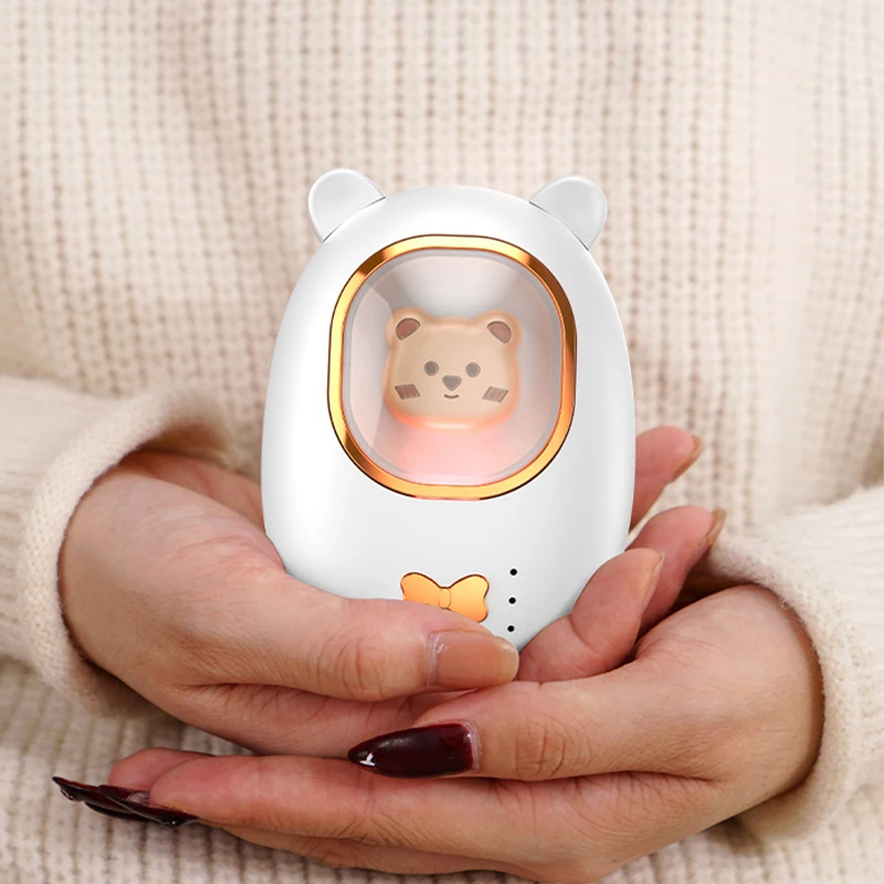USB Rechargeable Electric Hands Heater Hand Warmer Winter Outdoor Traveling Hiking Mini Cute pet Use Heater