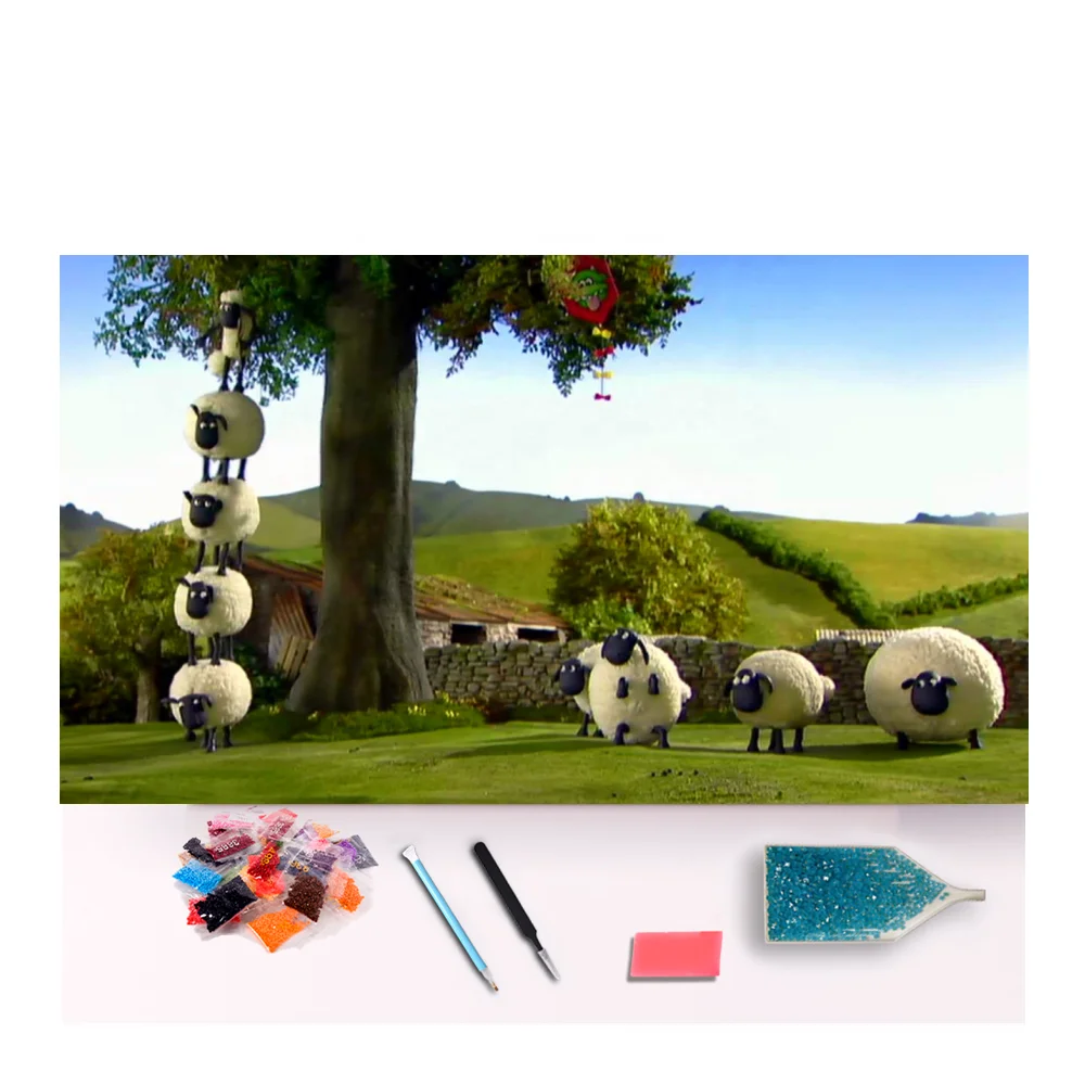 BHD103 Still Life Digital oil painting Wall Frame painting  Home Decor gift art Dragon And Tiger 5D DIY Diamond Painting