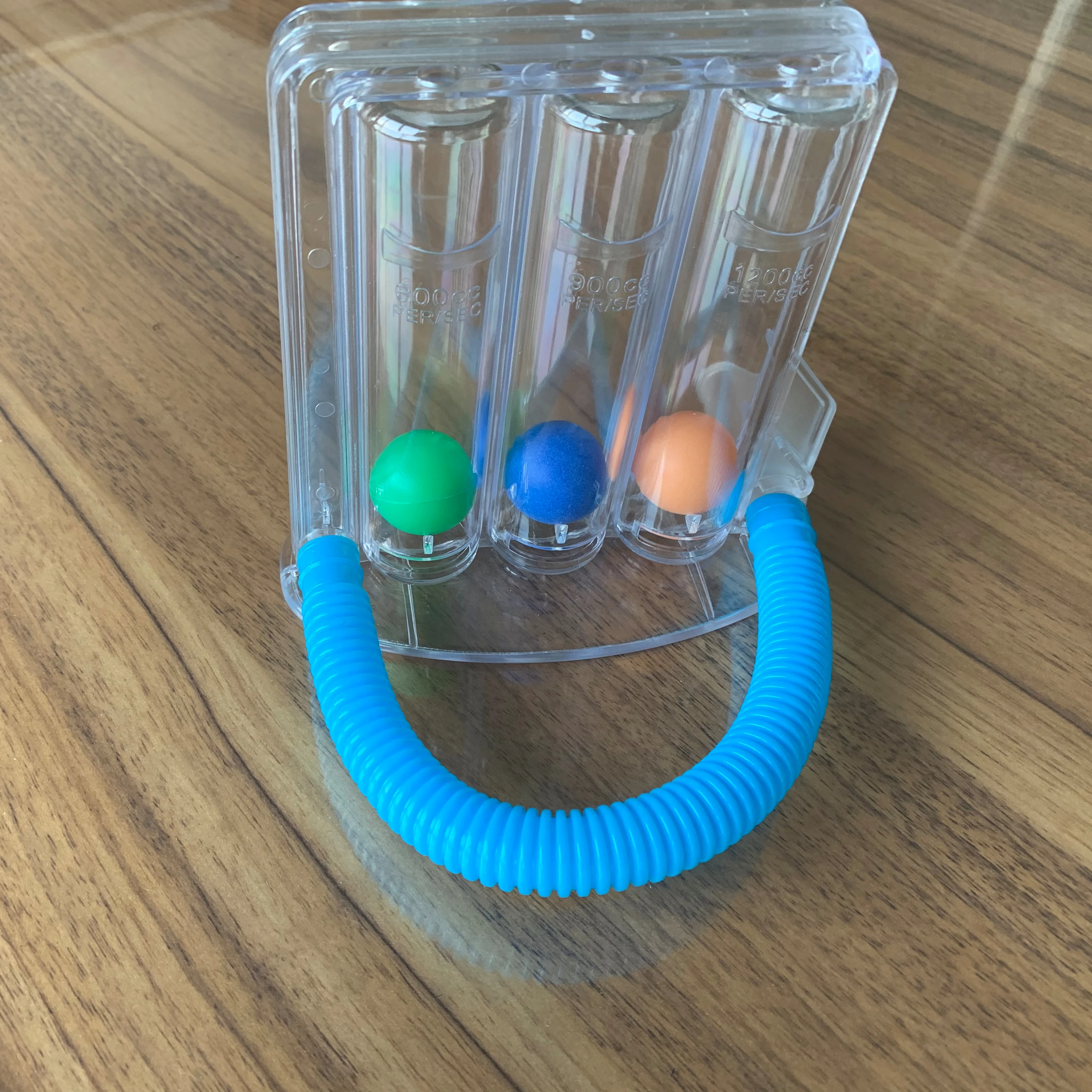 
Medical Portable Respiratory Training Device Home/Hospital Three Balls Spirometer 