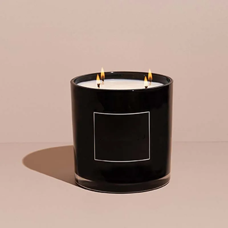 Wholesale Luxury Private Label Glass Jar Natural Soy Wax Candles Scented Set with Gift Box