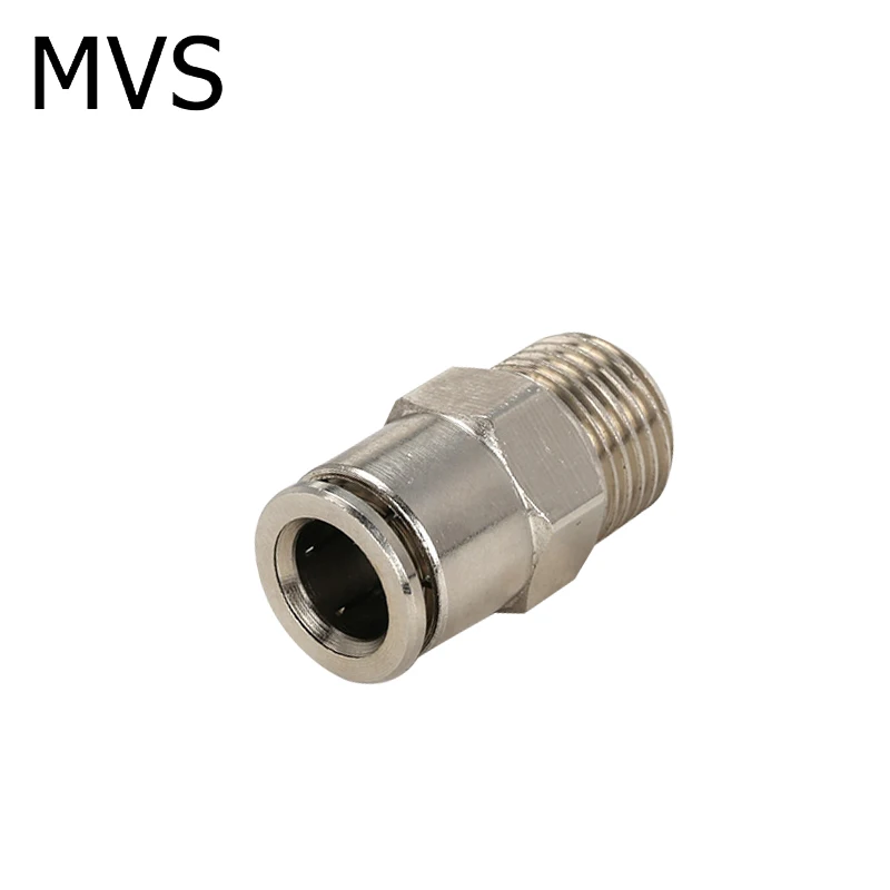 Straight outside thread tracheal joint 360 degrees of free rotation 4mm 3/4 conector Hose Fitting