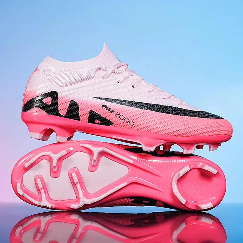 Professional Cheap Original Plated Cleat Training Sport Turf Soft Light Athletic Man Women Soccer Cleat Shoes Football Boots