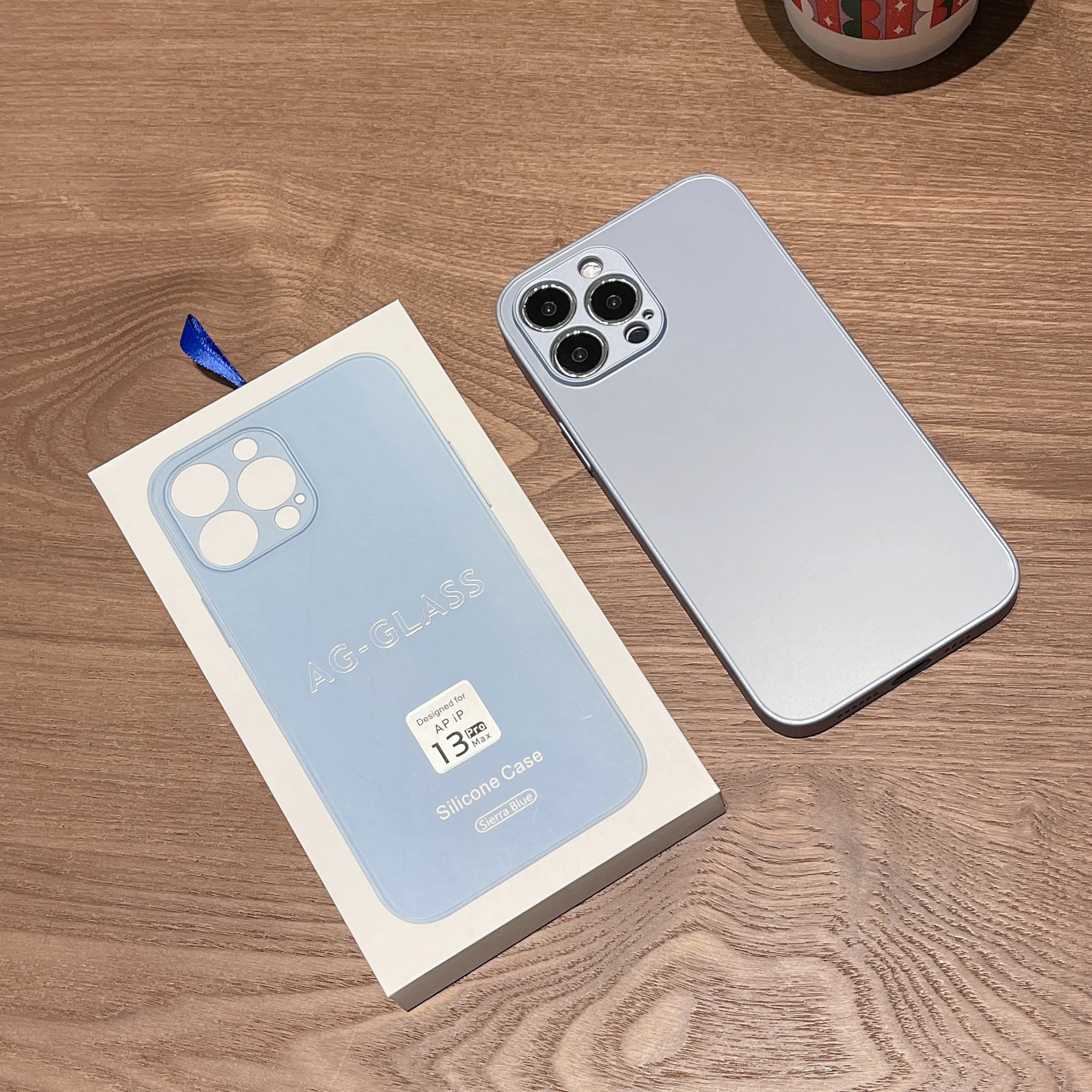 Защитный матовый чехол для камеры AG из закаленного стекла для Apple iPhone 13, 12, 11 Pro Max, жесткий чехол для телефона с логотипом