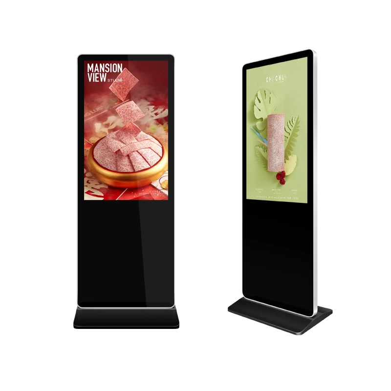 
43 Inch Floor Stand Wifi lcd Display Network Interactive Digital Signage and Displays Kiosk Advertising Players Screen 