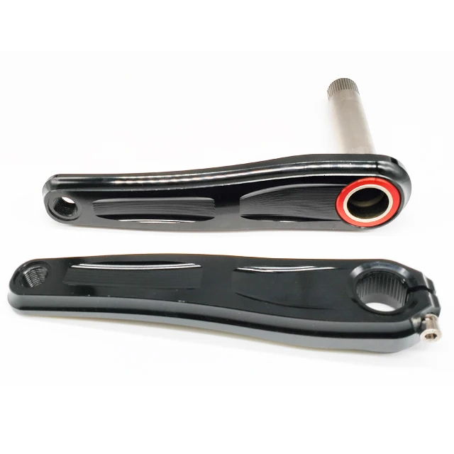 Crank Arm Electric Bicycle Crank Mid Motor Cranks Essential Parts Mid Motor Accessary Cranksets With Steel Spindle