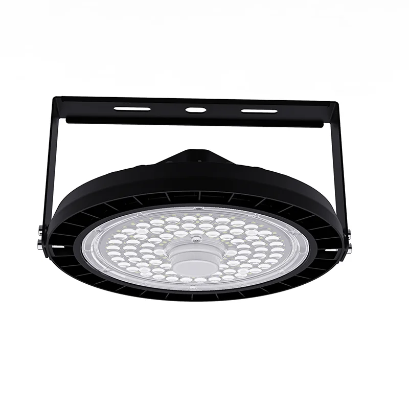 Delivery from USA CCT Adjustable CE UL DLC Premium 0-10V Dimmable 100 150 200 240 Watt UFO Led High Bay Light 190lm/w