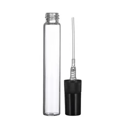 Factory direct wholesale Guangzhou 3ML5ML10ML20ml Spiral mouth press pump gold black lid  glass spray bottle perfume