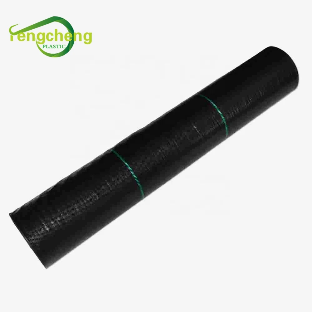 Wholesale Durable Tear-resistant Root Protection PP Woven Mulching Ground Cover Grass Control Fabric Mat For Garden