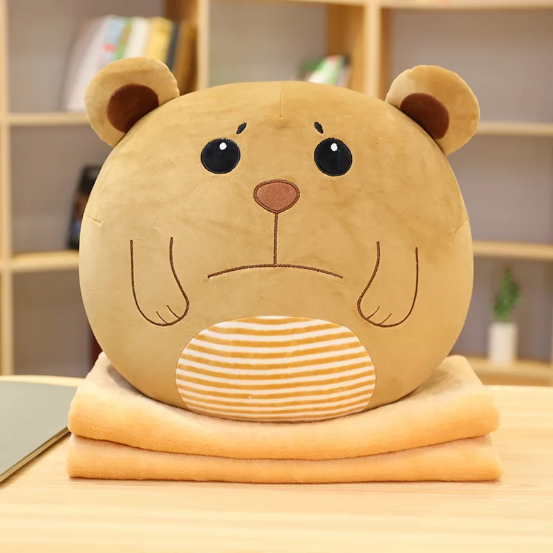 New Design Plush Toys Bear Dinosaur Pig Mouse Stuffed Animals 16 Inch Pillow