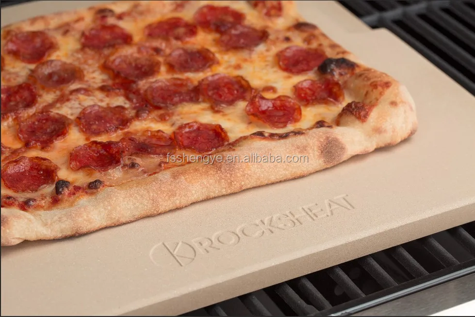 Berserk Rectangle Easy To Clean Hot Sale Pizza Oven Stone With Pizza Paddle