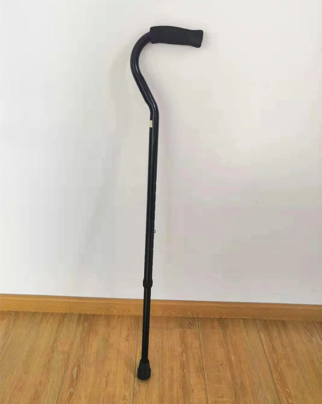 Lightweight  Height Adjustable Aluminum Walking Cane With Swan Neck Hand For Men And Women CA209