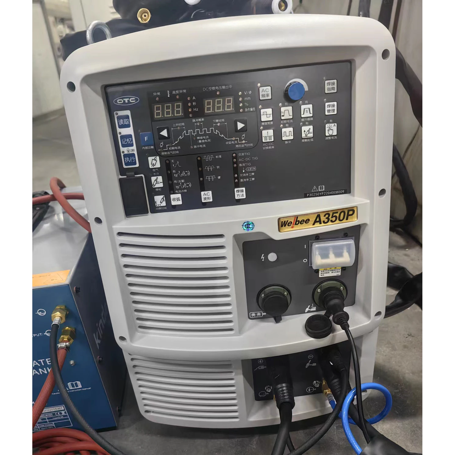 TIG Welding machine TIG Welders 380V Weld Steel Plates Of Various Thicknesses A350P Pulse Welding Machine