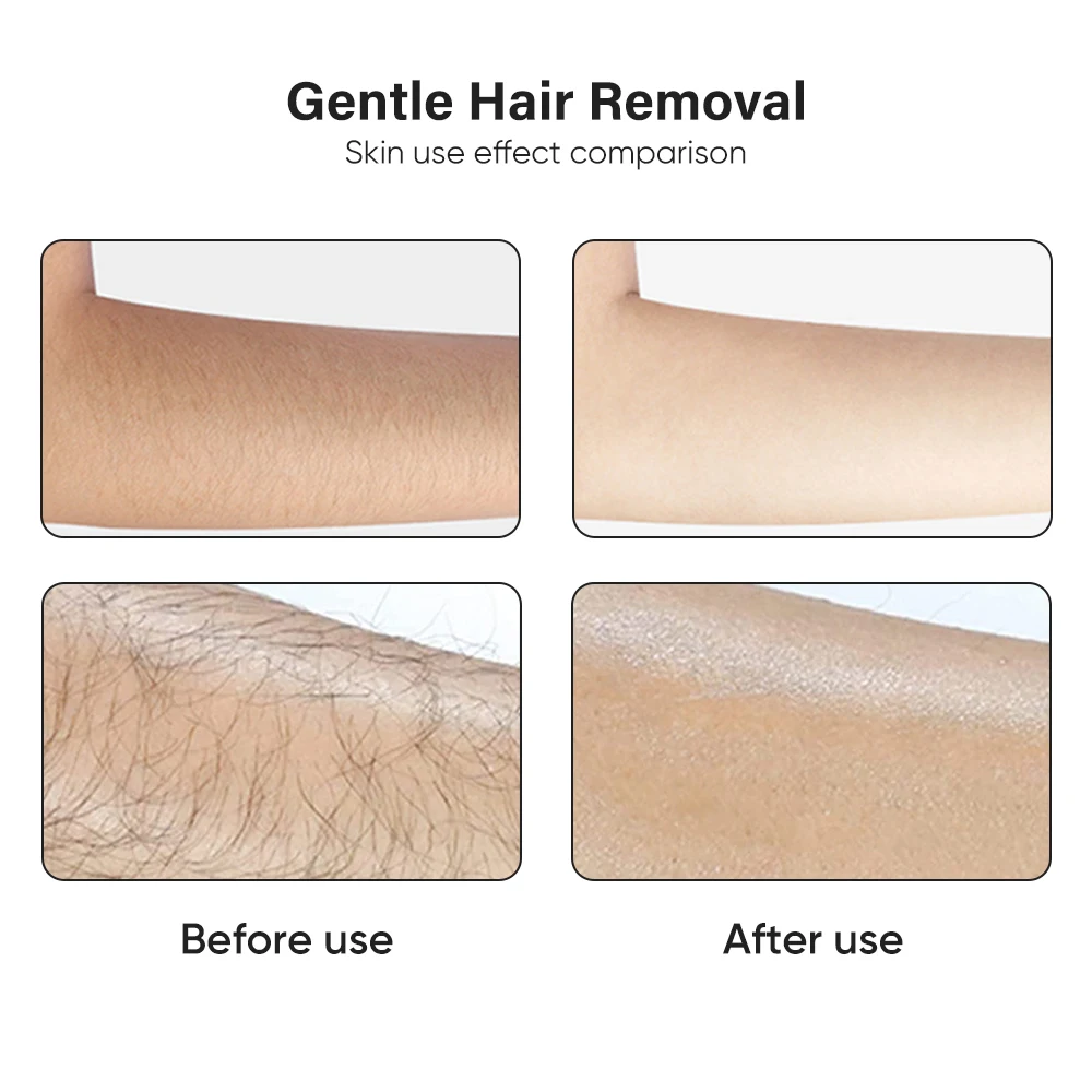 ONU Design Wood Crystal Hair Eraser for Women Glass Crystal Hair Remover Nano Crystal Hair Removal