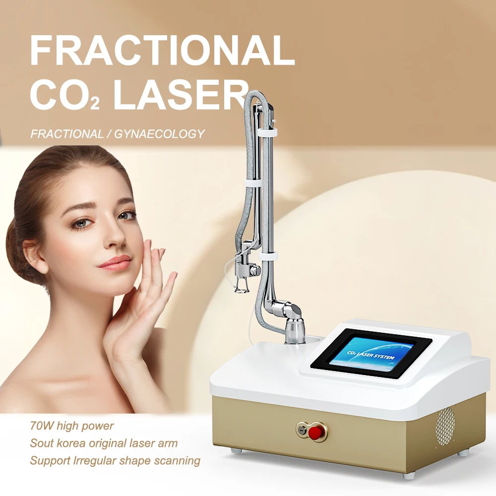 new rf co2 fractional laser portable skin rejuvenation co2 laser scar removal 10600nm Vaginal Fractional Laser machine