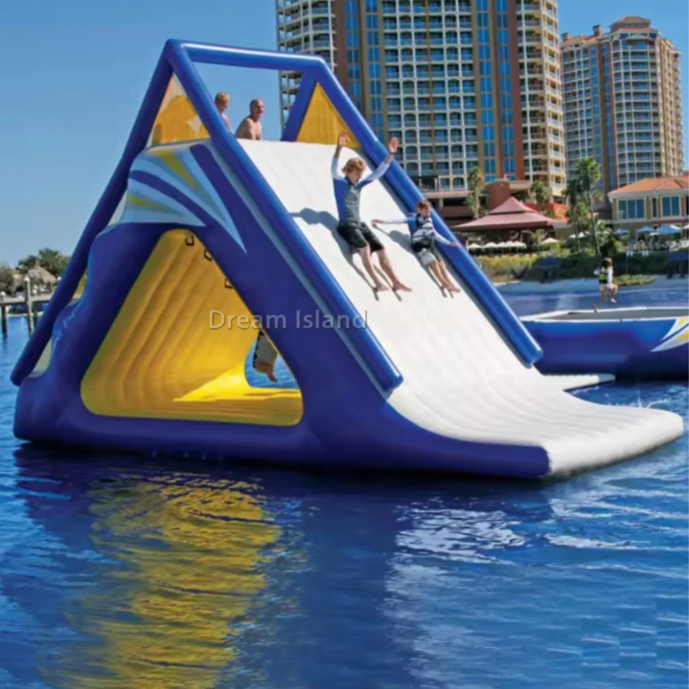 Outdoor pvc inflatable water slide for water park