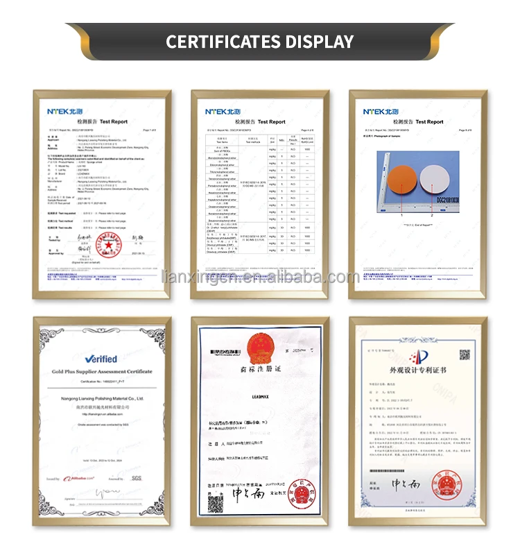 LEADMAX 5 Inch High Quality Lambs Wool Polishing Buffing Pad Wool Polisher Pads For Car Detailing Waxing Polishing Buffer