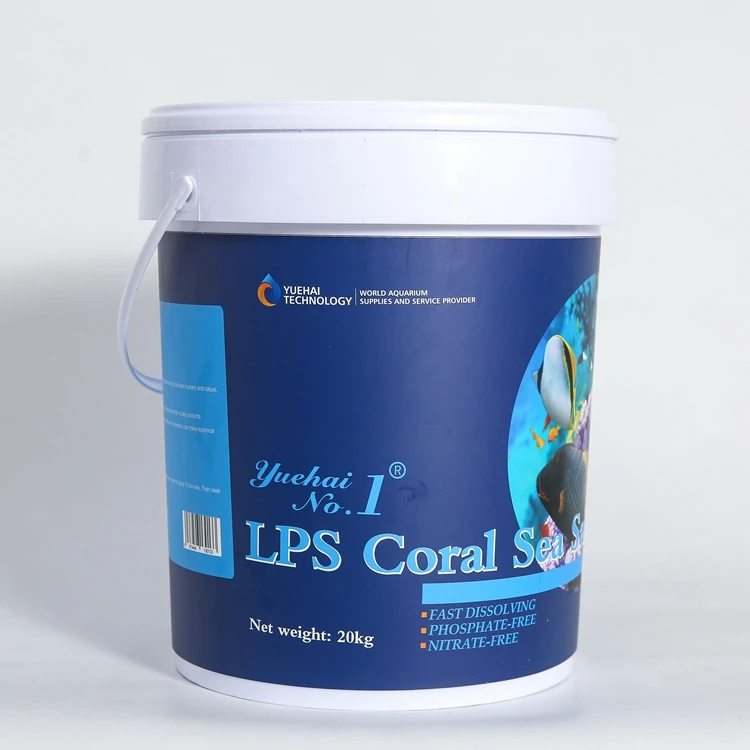 High Quality Instant Oceanic Sea Reef Salt Mix Eco-Friendly PET/Plastic Material for Water Aquariums and Coral Farms