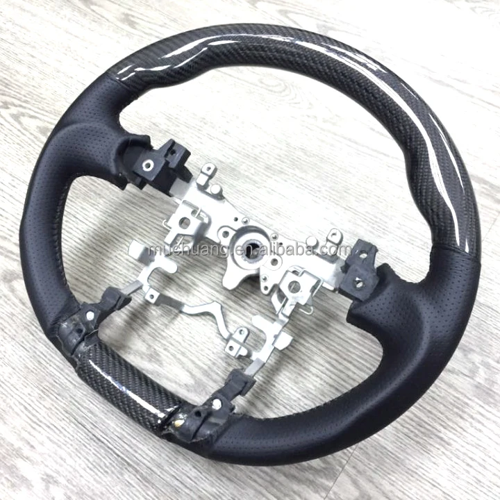 Custom car steering wheel carbon fiber steering wheel car steering wheel for Japanese car Toyot Prius 2010-2016